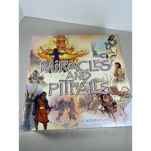 Board Game Miracles and Pitfalls Bible Adventure VTG Complete Ages Christian